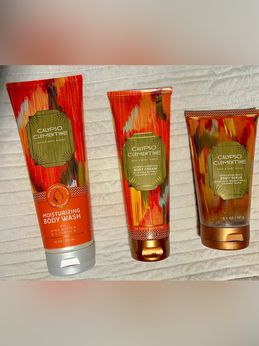 Calypso Clementine Bath & Body Works Set